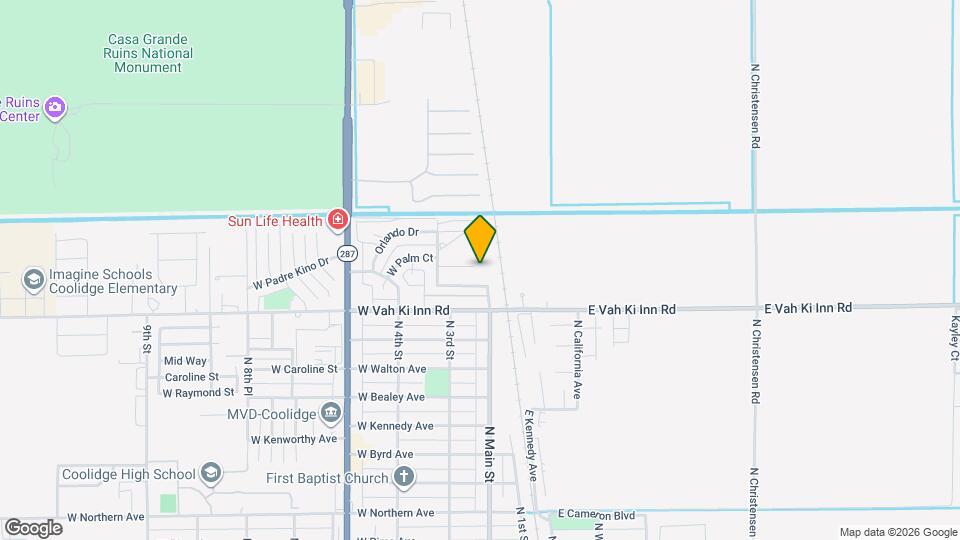 201 W Palm Ct Map and Location Details