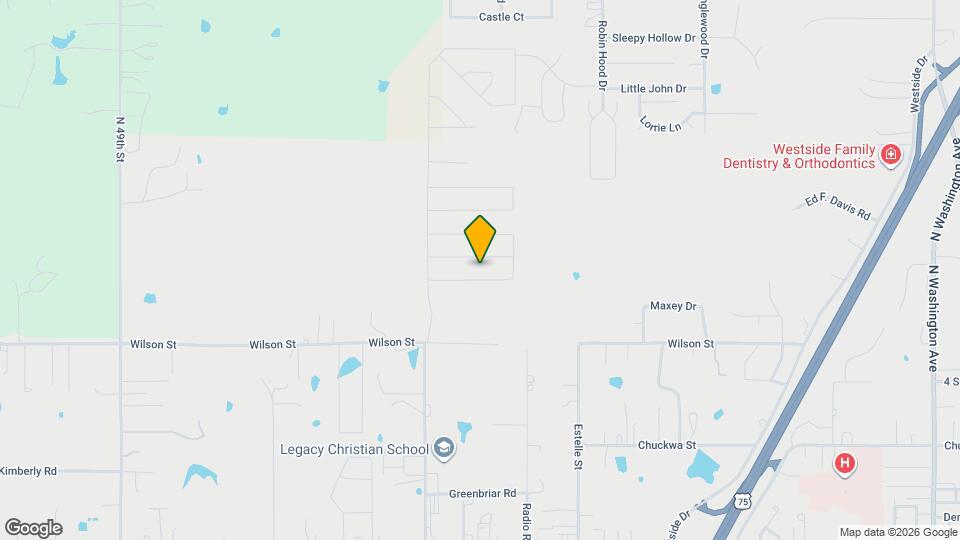 3433 Overland Dr Map and Location Details