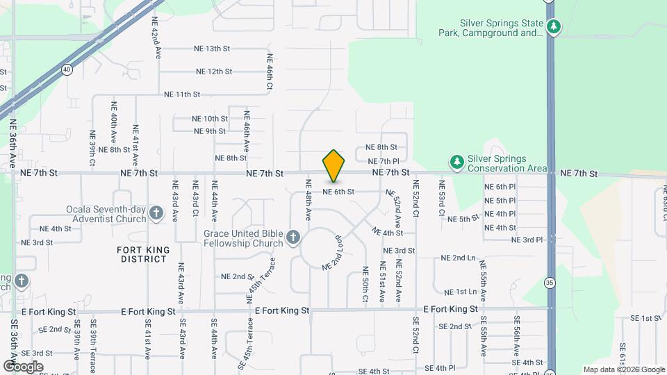 4907 NE 6th St Map and Location Details