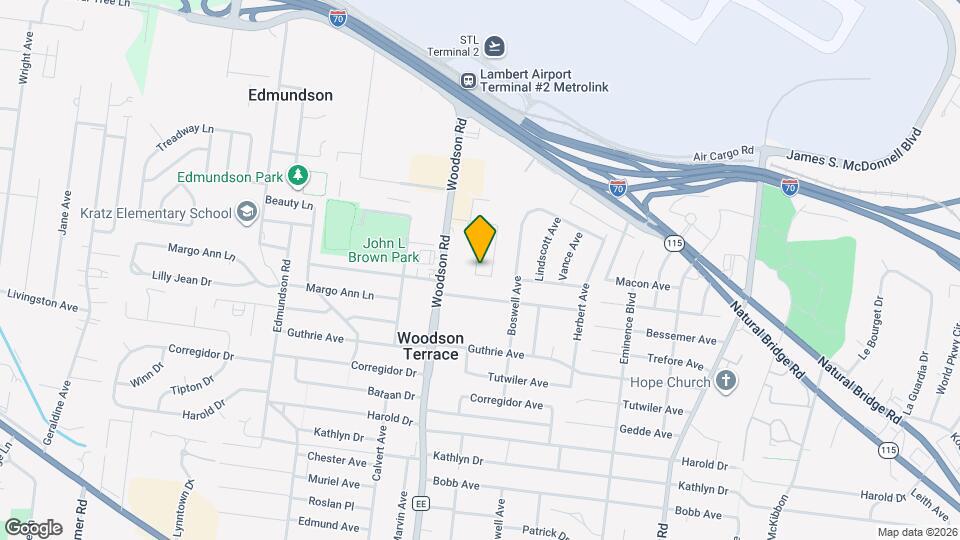 4400 Gordon Ave Mapa y Detalles de la Ubicación