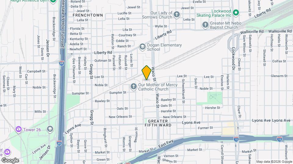 4211 Nichols St Map and Location Details