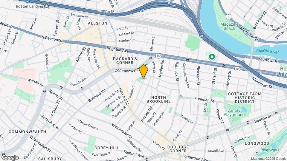 156 Thorndike St Map and Location Details