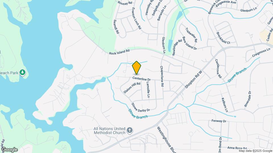 6842 Centerline Dr Map and Location Details