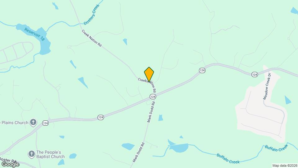 89 Creek Nation Rd Map and Location Details