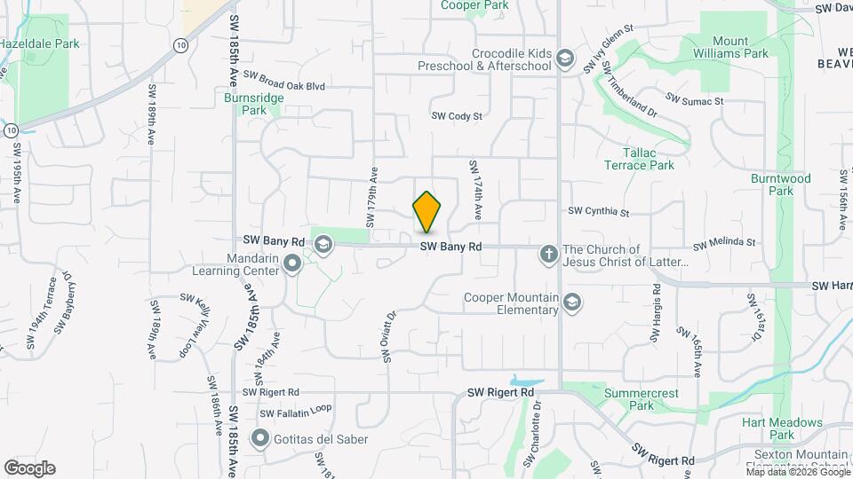 17560 SW Keystone Ct Map and Location Details