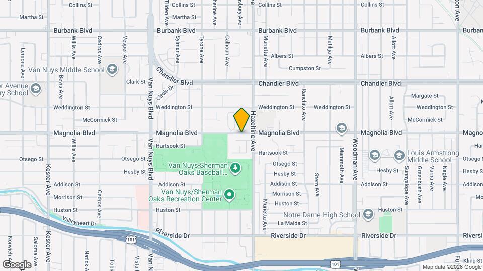 Horace Heidt's Magnolia Apts Map and Location Details