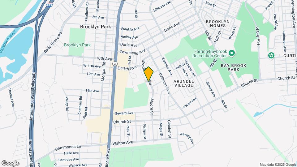 5212 Brookwood Rd Map and Location Details