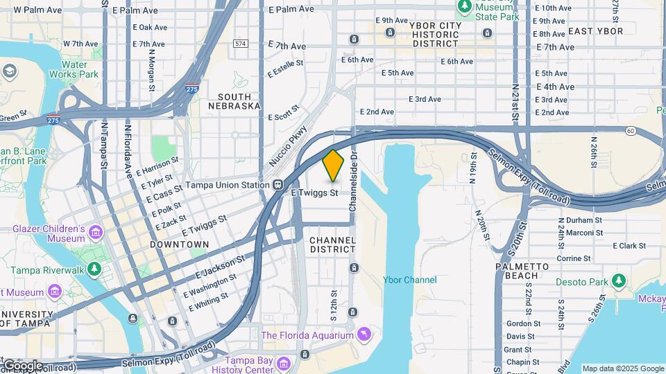 605 N 12th St Map and Location Details