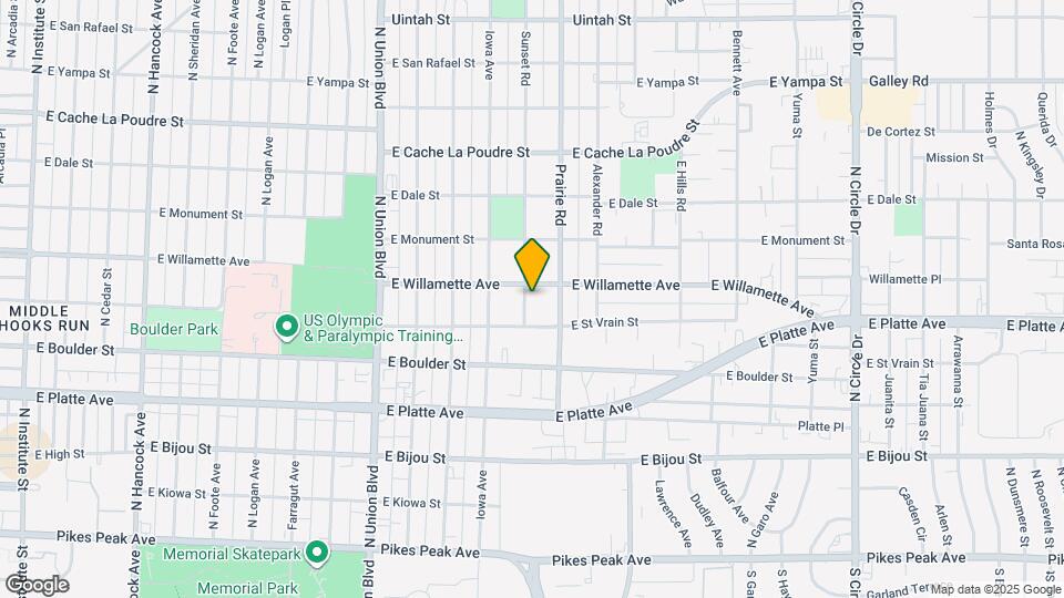 515 Sunset Rd Map and Location Details