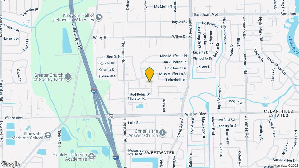 2524 Red Robin Dr E Map and Location Details