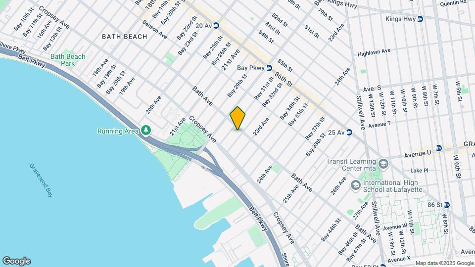 180 Bay 32nd St Mapa y Detalles de la Ubicación