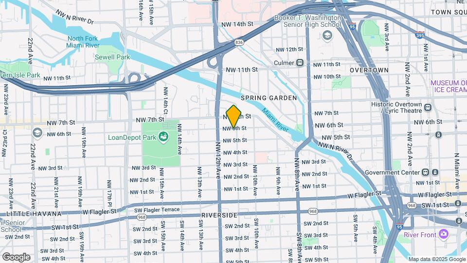 534 NW 11th Ave Mapa y Detalles de la Ubicación