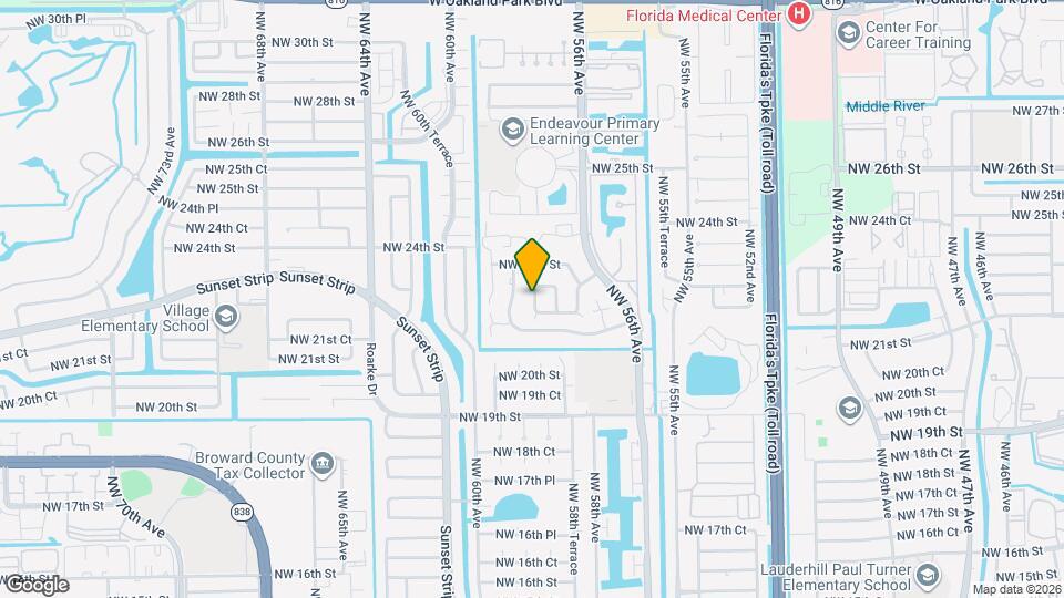 2215 NW 59th Ave Map and Location Details