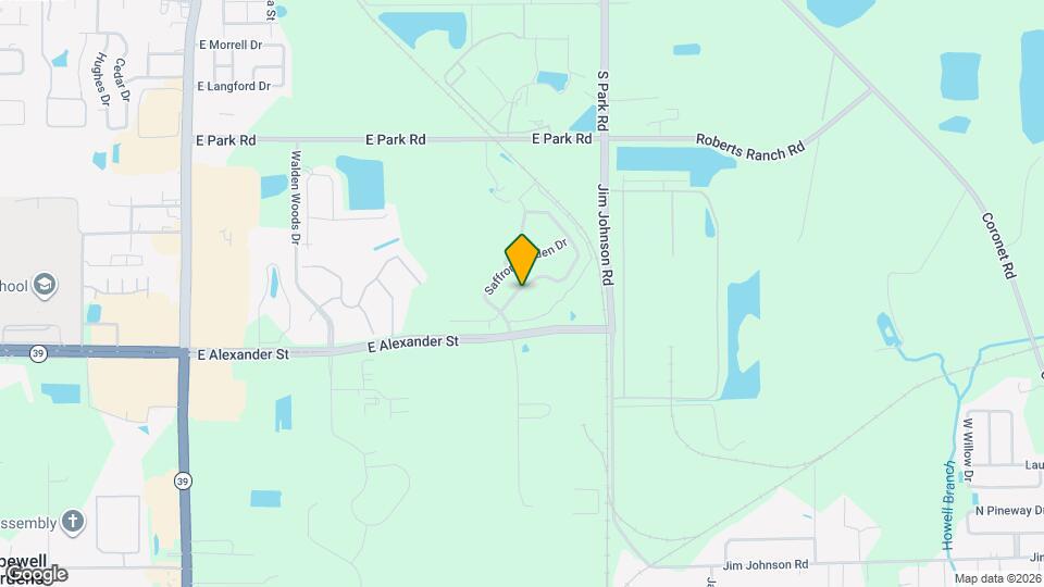 1017 Walden Pond Dr Map and Location Details
