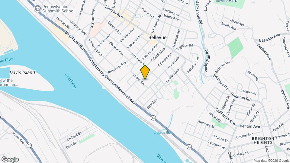 157 S Bryant Ave Map and Location Details