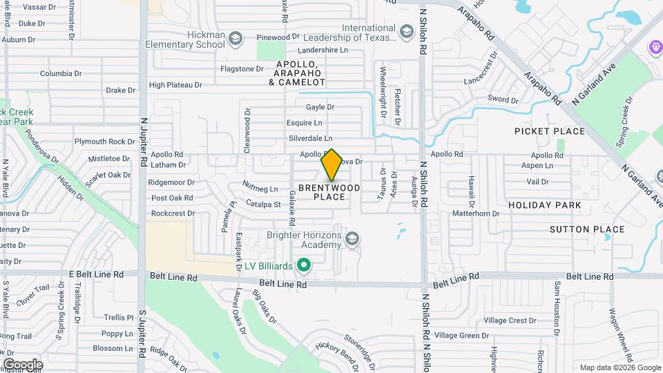 2821 Capella Cir Map and Location Details