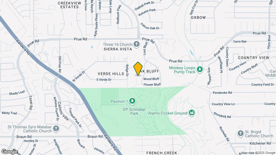 10222 Eagle Bluff Map and Location Details