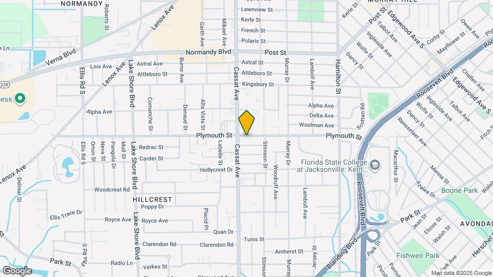 4848 Plymouth St Map and Location Details