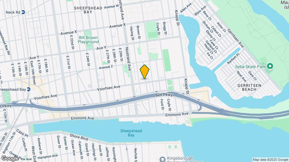 2969 Voorhies Ave-Unit -1 Mapa y Detalles de la Ubicación
