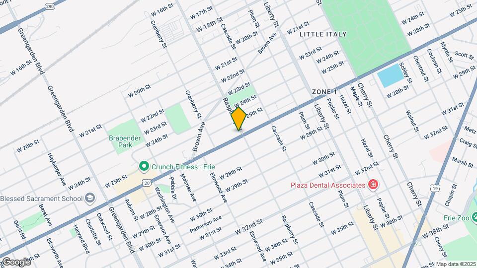 1106 W 26th St Mapa y Detalles de la Ubicación