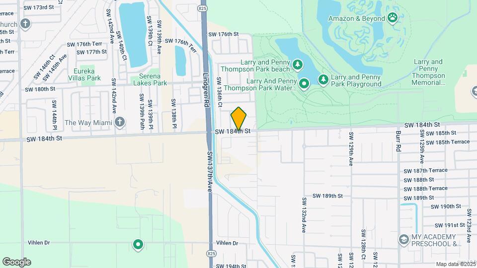 13535 SW 184th Ter Map and Location Details