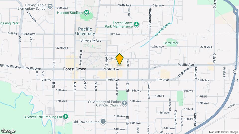 2405 Pacific Ave Map and Location Details