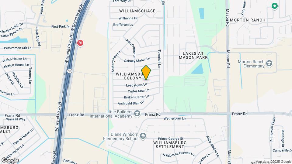 22606 Leedstown Ln Map and Location Details