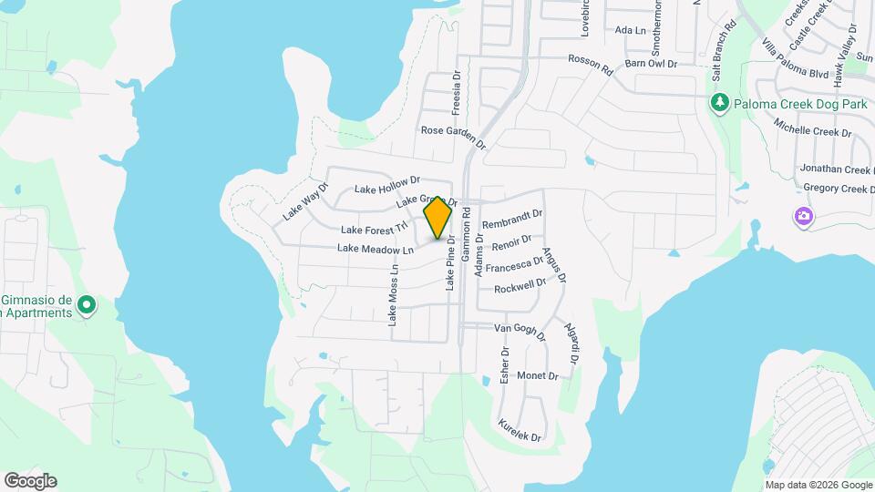 1120 Lake Meadow Ln Map and Location Details