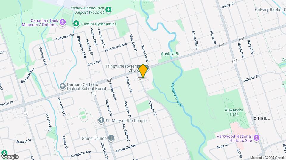 629 Park Rd N Map and Location Details