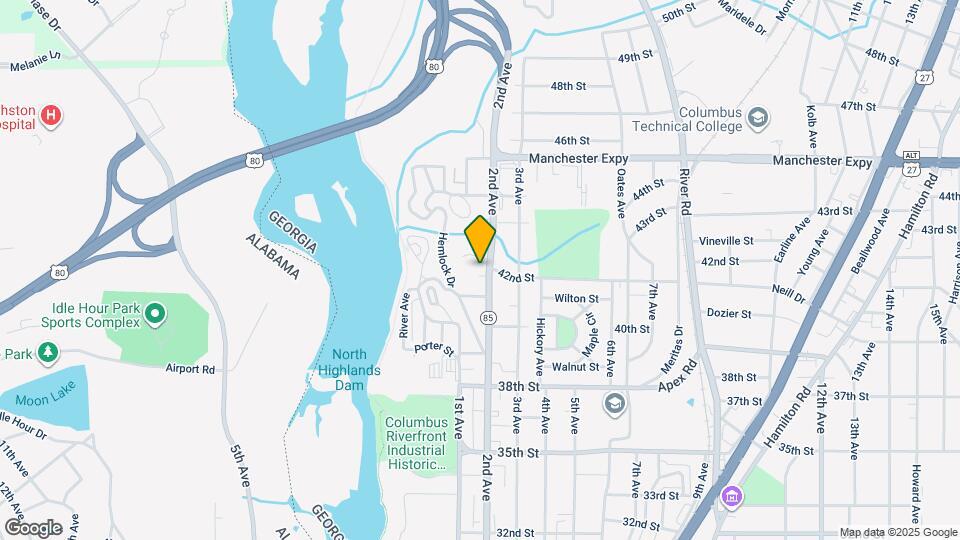 4127 2nd Ave Map and Location Details