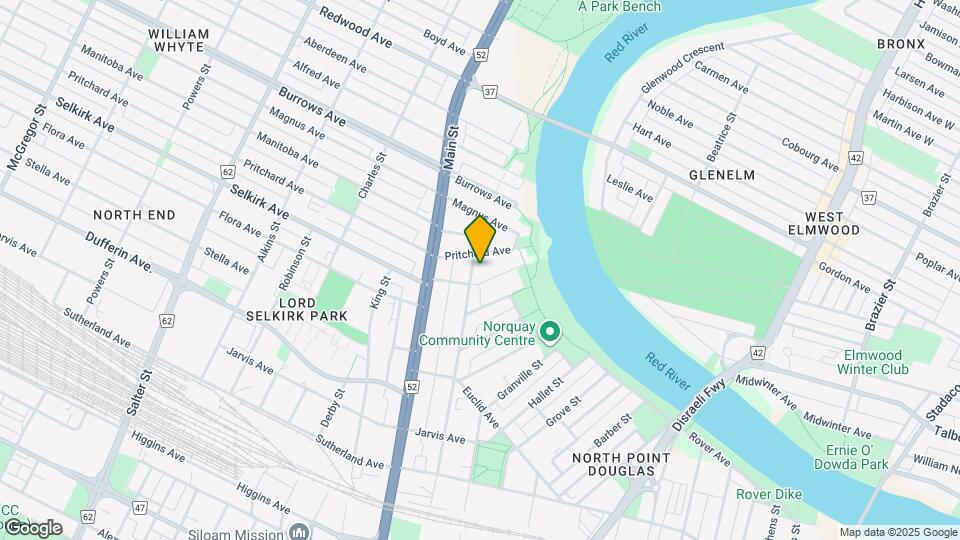 315 Austin St N Map and Location Details