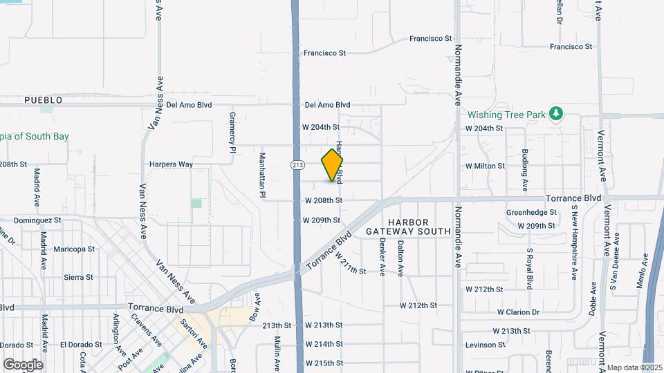 1610 W 207th St Map and Location Details