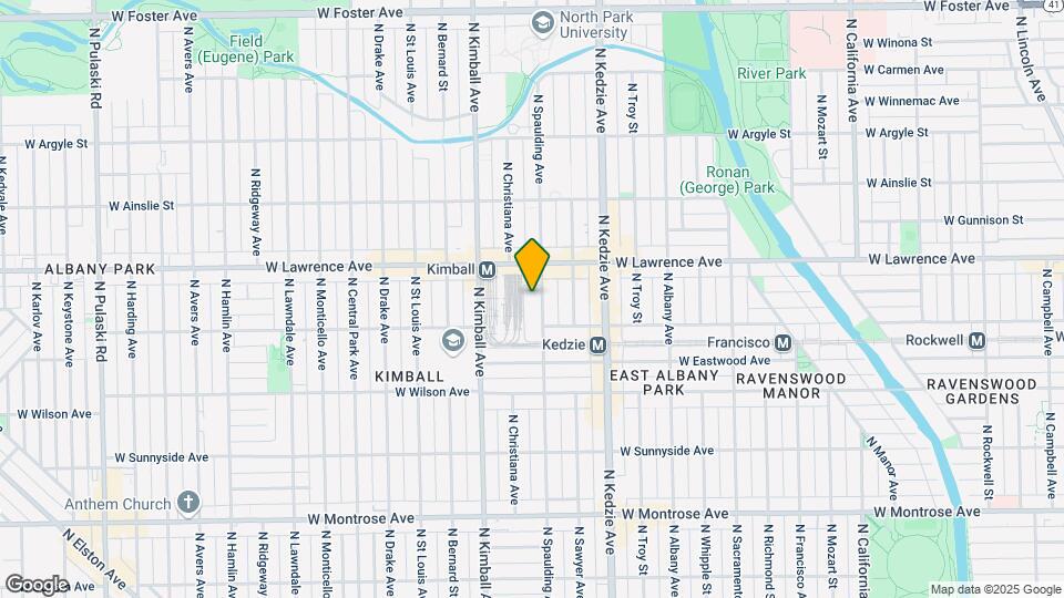 4728 N Spaulding Ave Map and Location Details