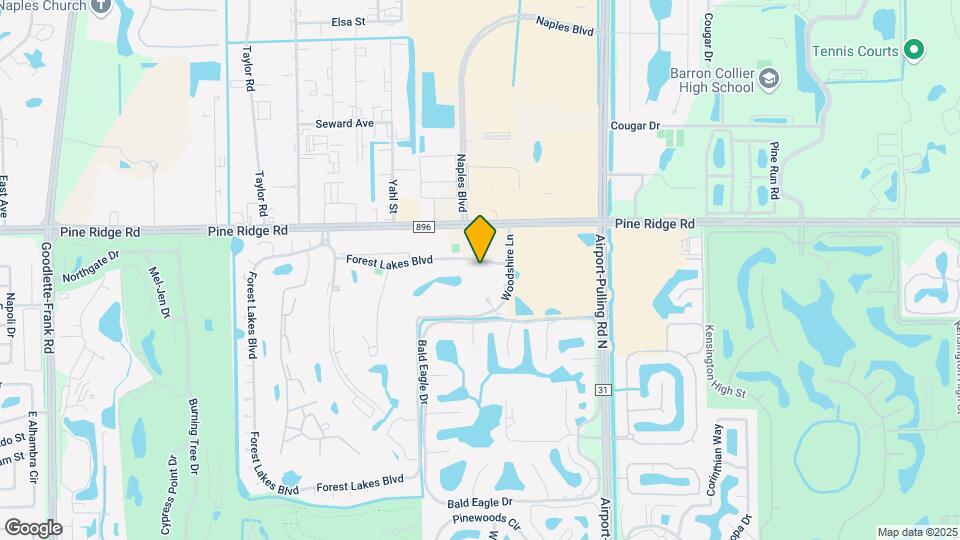 400 Forest Lakes Blvd Map and Location Details