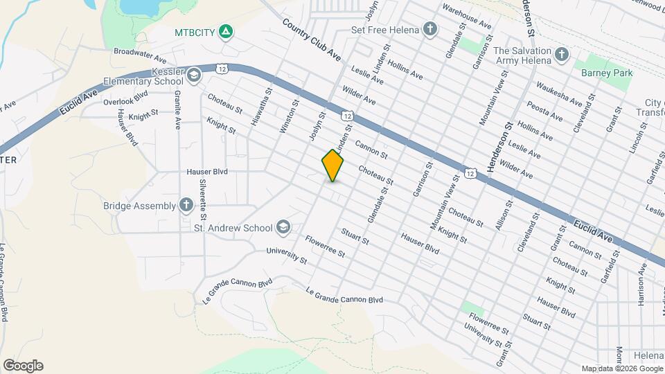 1823 Knight St Map and Location Details