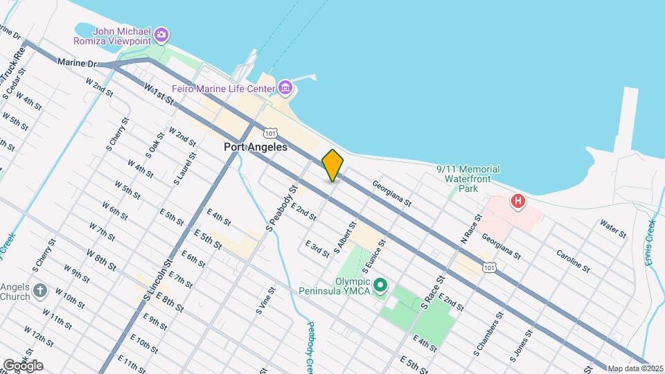 108 N Vine St Mapa y Detalles de la Ubicación