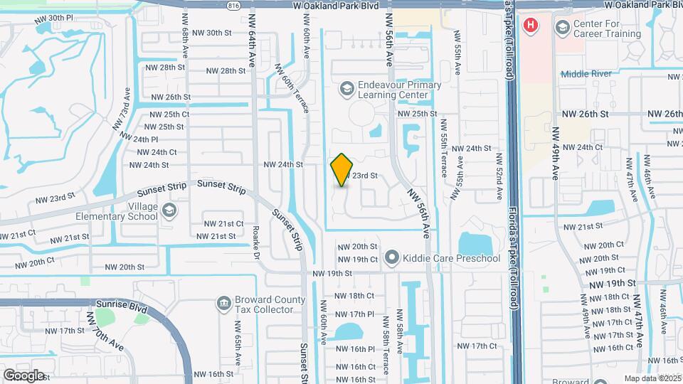 2220 NW 59th Wy Map and Location Details