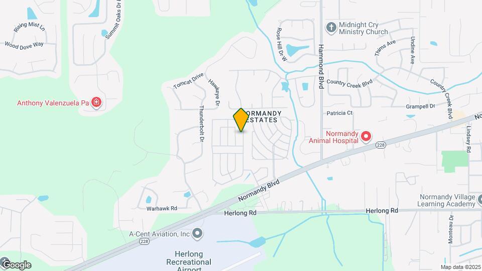 1622 Jarrard Way Map and Location Details