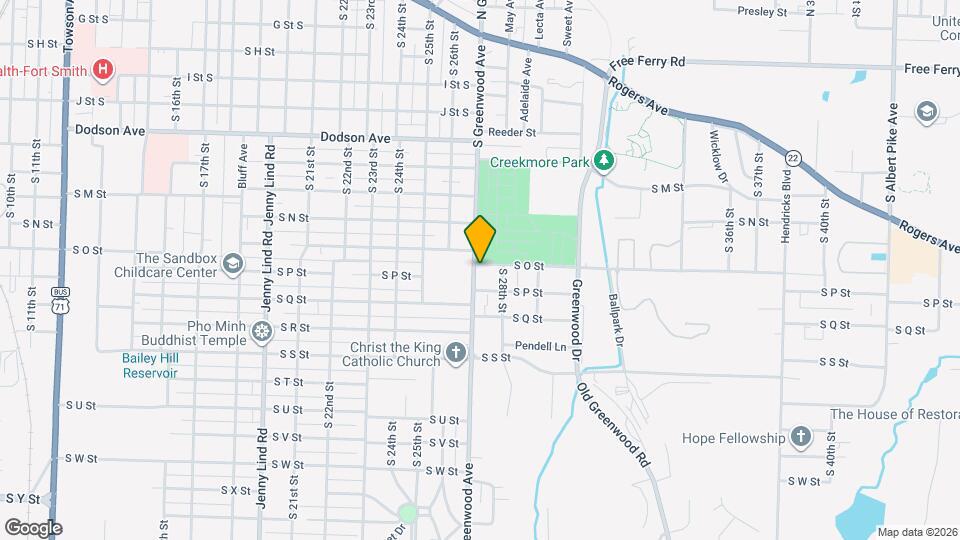 1605 S Greenwood Ave Map and Location Details