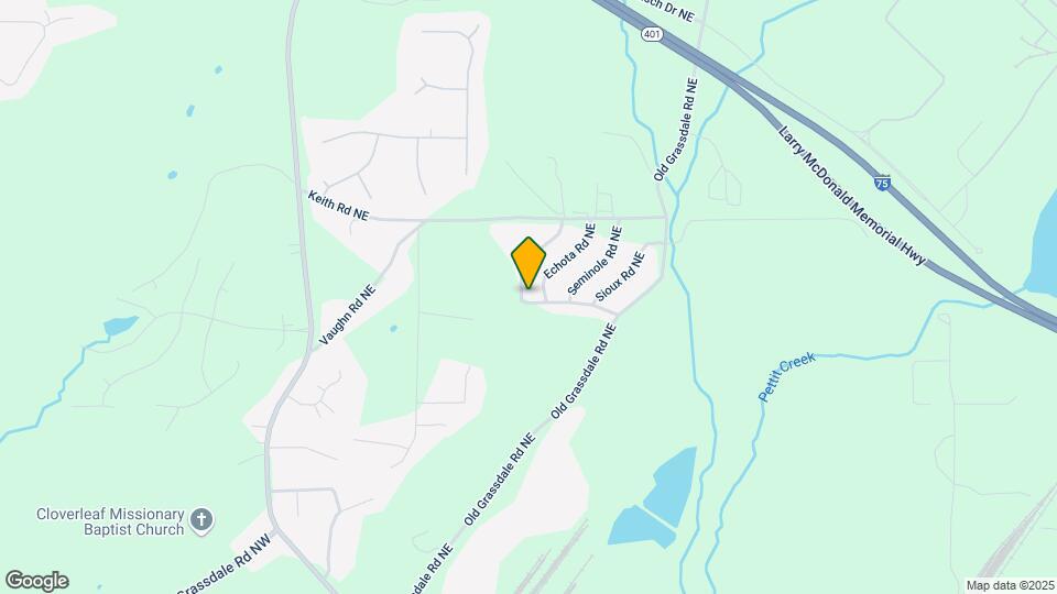 56 Habersham Cir NE Map and Location Details