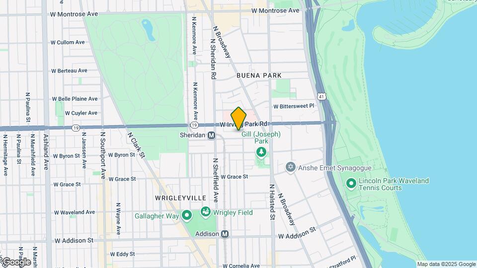 906 W Dakin St Map and Location Details