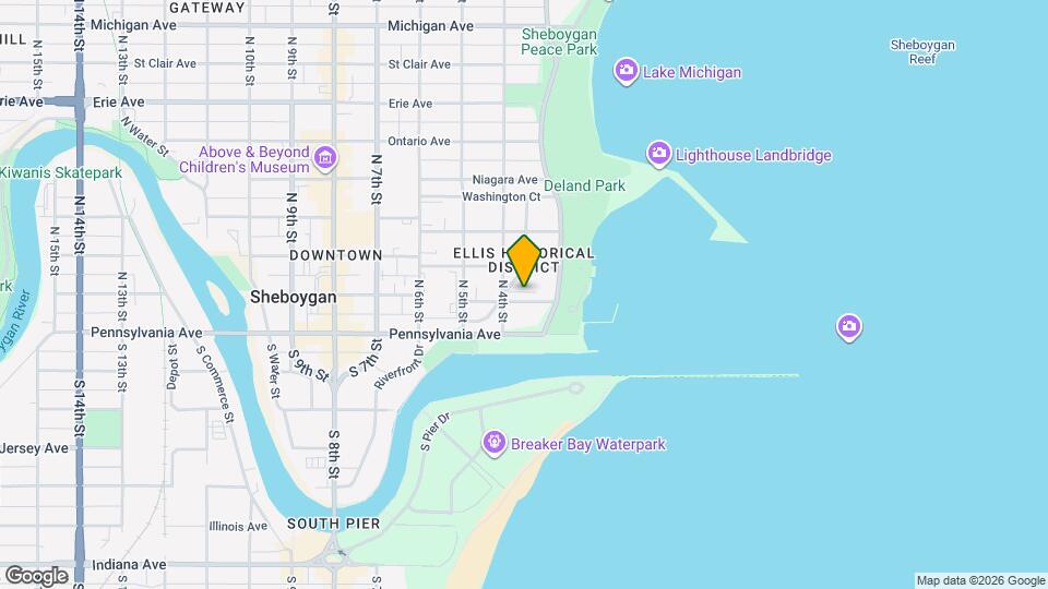 320 Center Ave, Unit 3A Map and Location Details