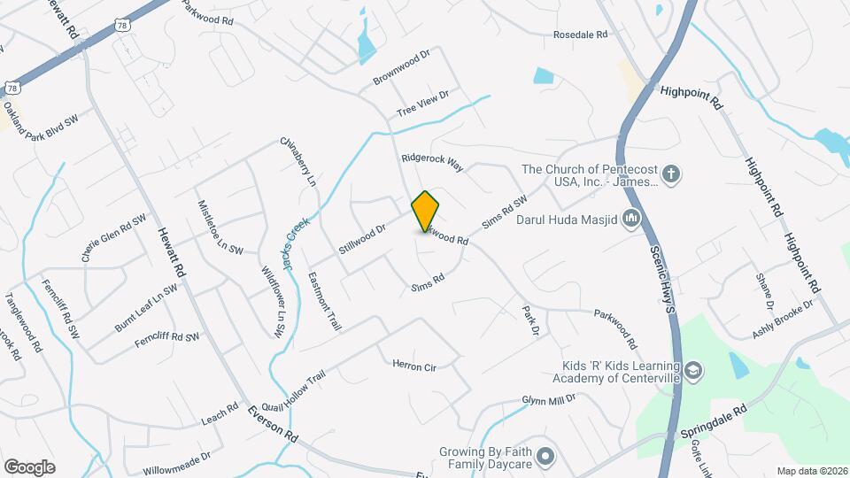 2620 Loch Way Mapa y Detalles de la Ubicación