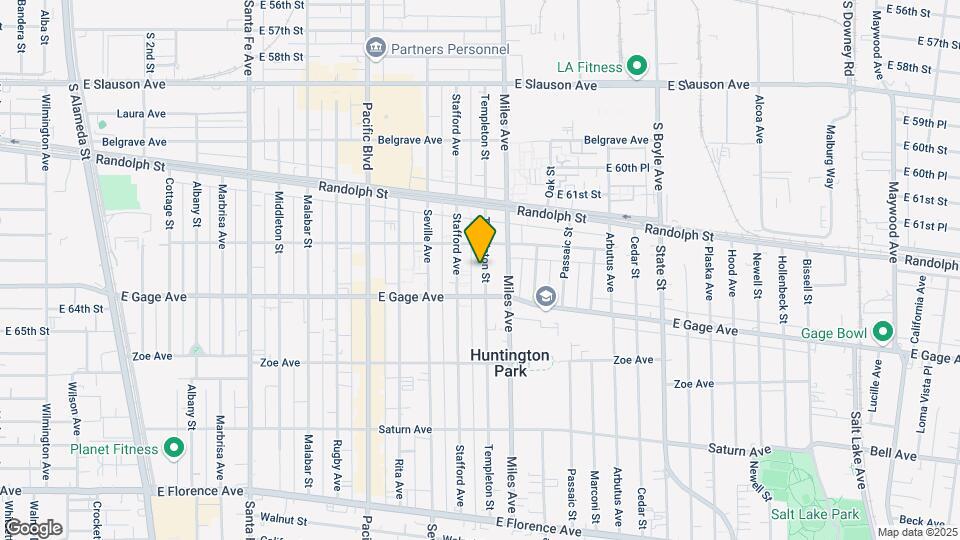 6331 Templeton St Mapa y Detalles de la Ubicación