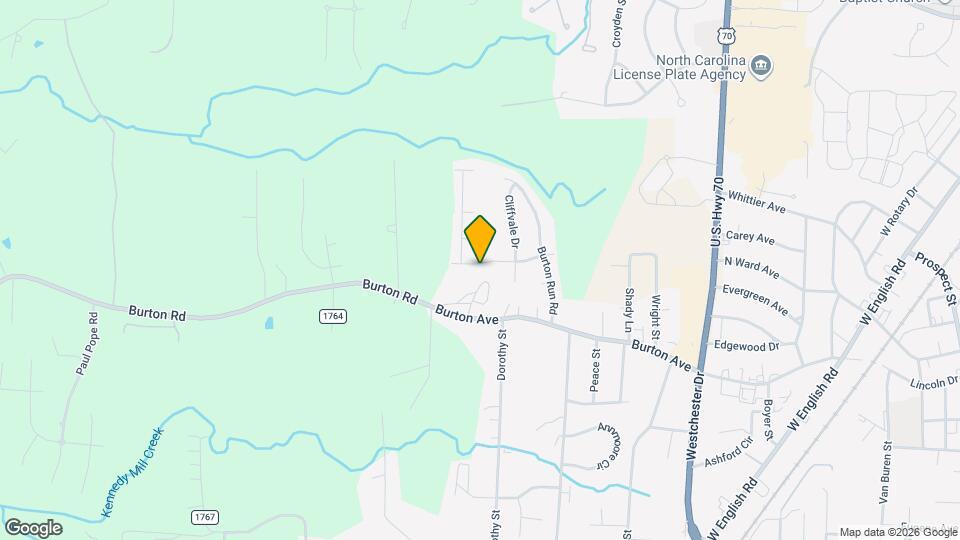 1129 Hawick Dr Map and Location Details