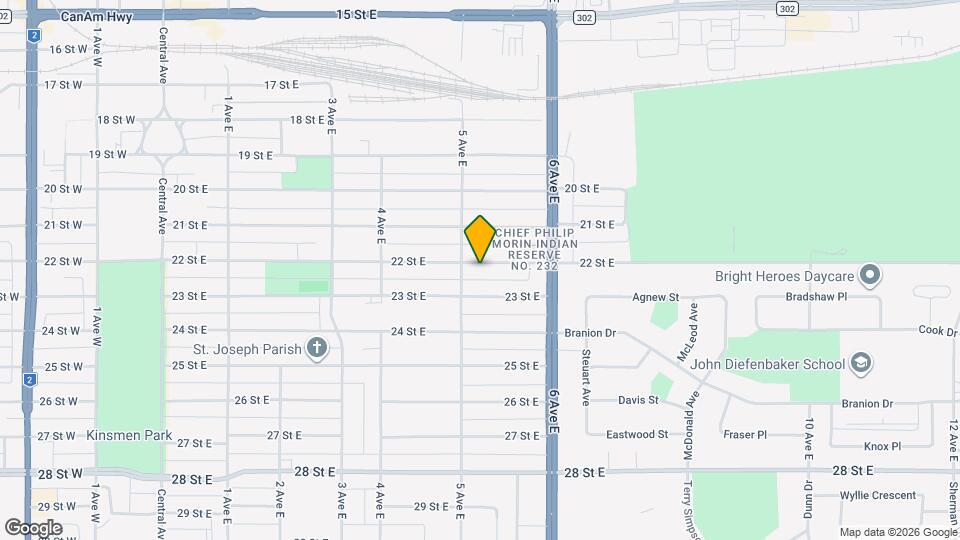 517-522 22 St E Map and Location Details