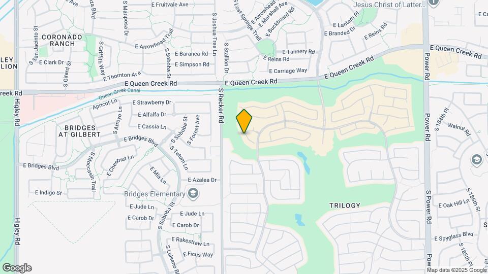 5018 S Barley Ct Map and Location Details
