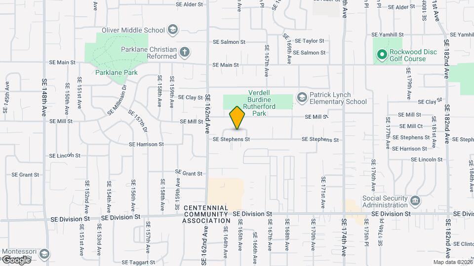16456 SE Stephens Ct Map and Location Details
