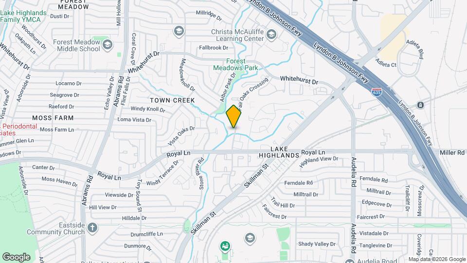 8555 Fair Oaks Crossing Map and Location Details