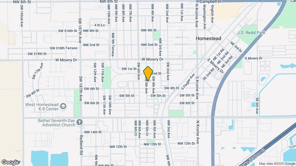 313 SW 5th Ave Mapa y Detalles de la Ubicación